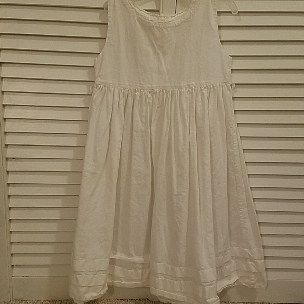 Beautiful girls white dress